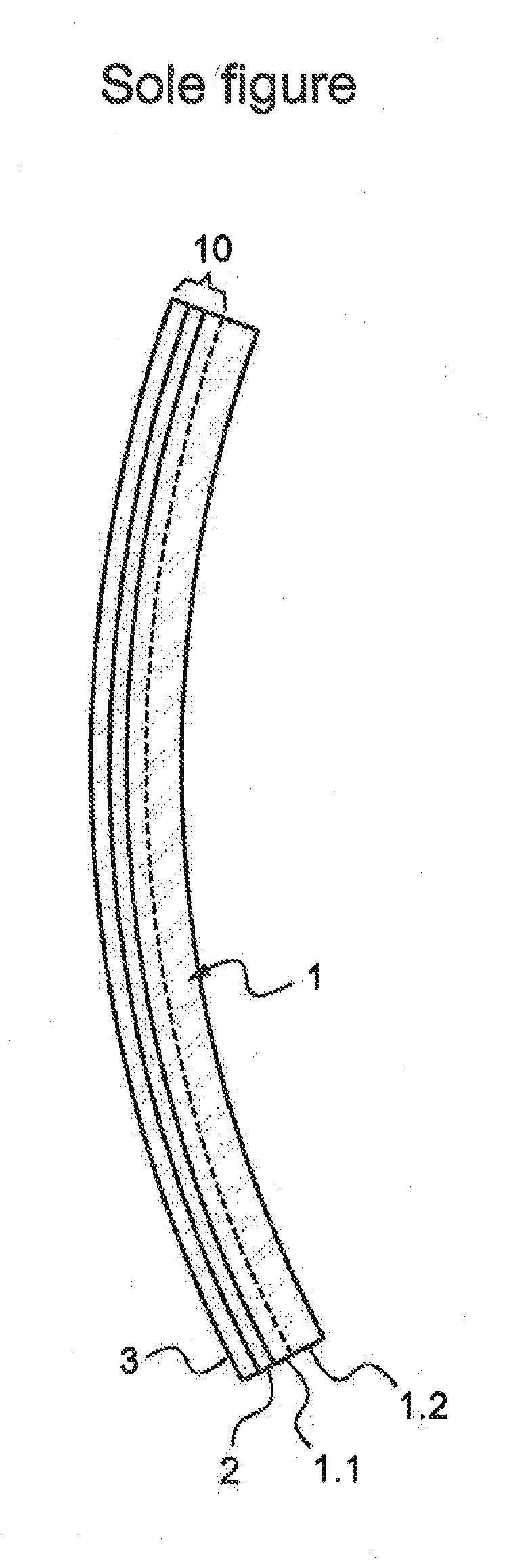 Method for producing a polarising lens and corresponding polarising lens