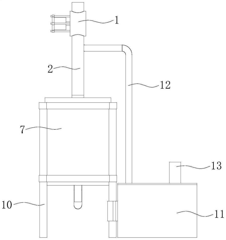 A water and fertilizer integrated water and fertilizer ratio control device