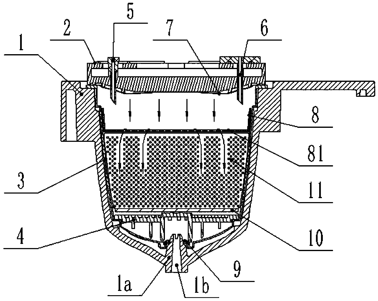 A double-needle beverage brewing system and its brewing method