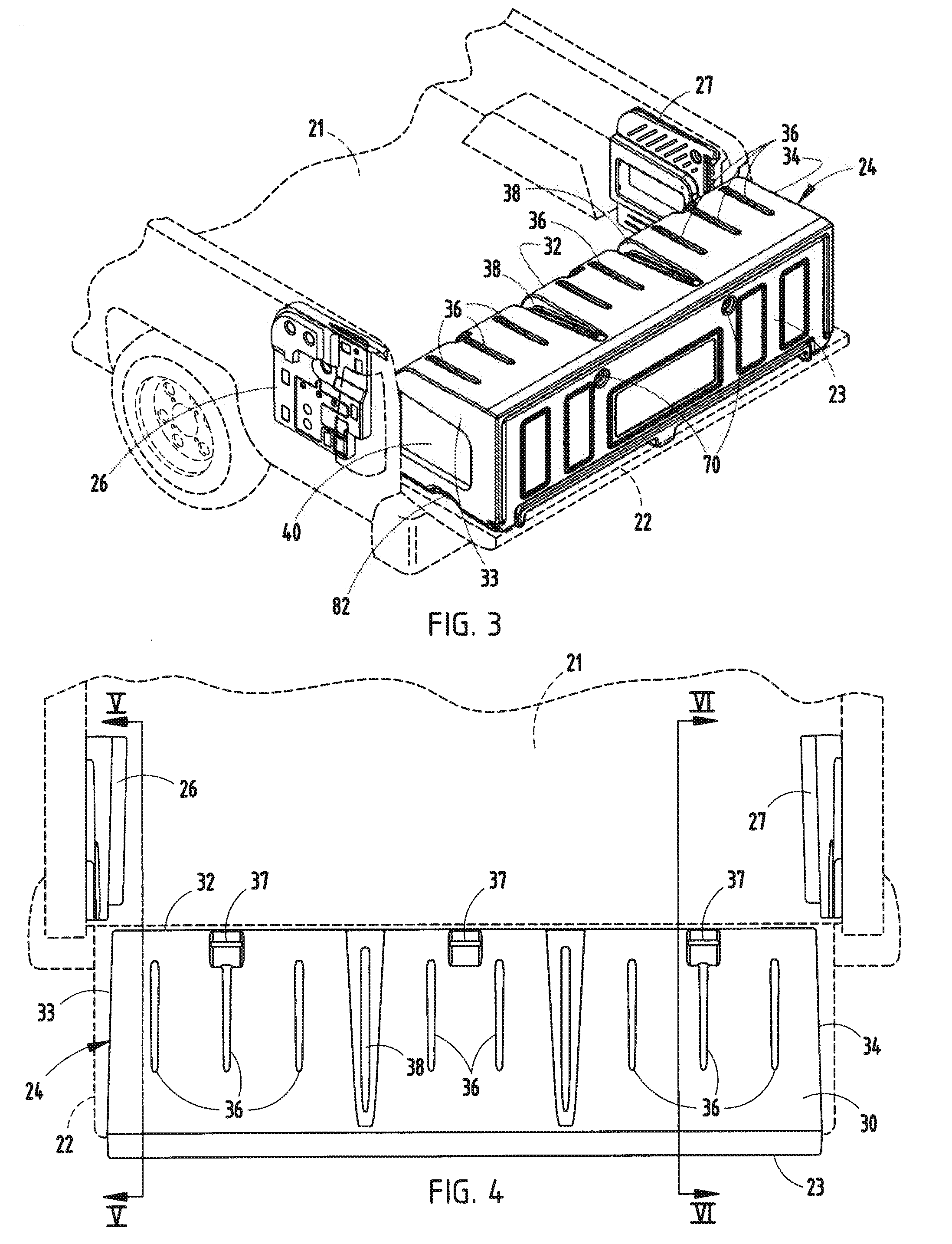 Storage unit for truck beds