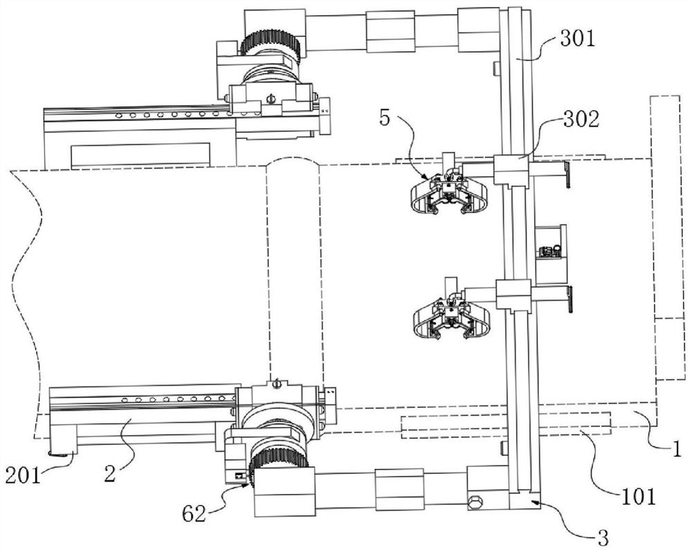 Auxiliary medical hanging bracket for leg disinfection of patient having received lower limb operation