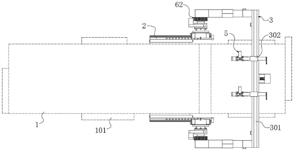 Auxiliary medical hanging bracket for leg disinfection of patient having received lower limb operation