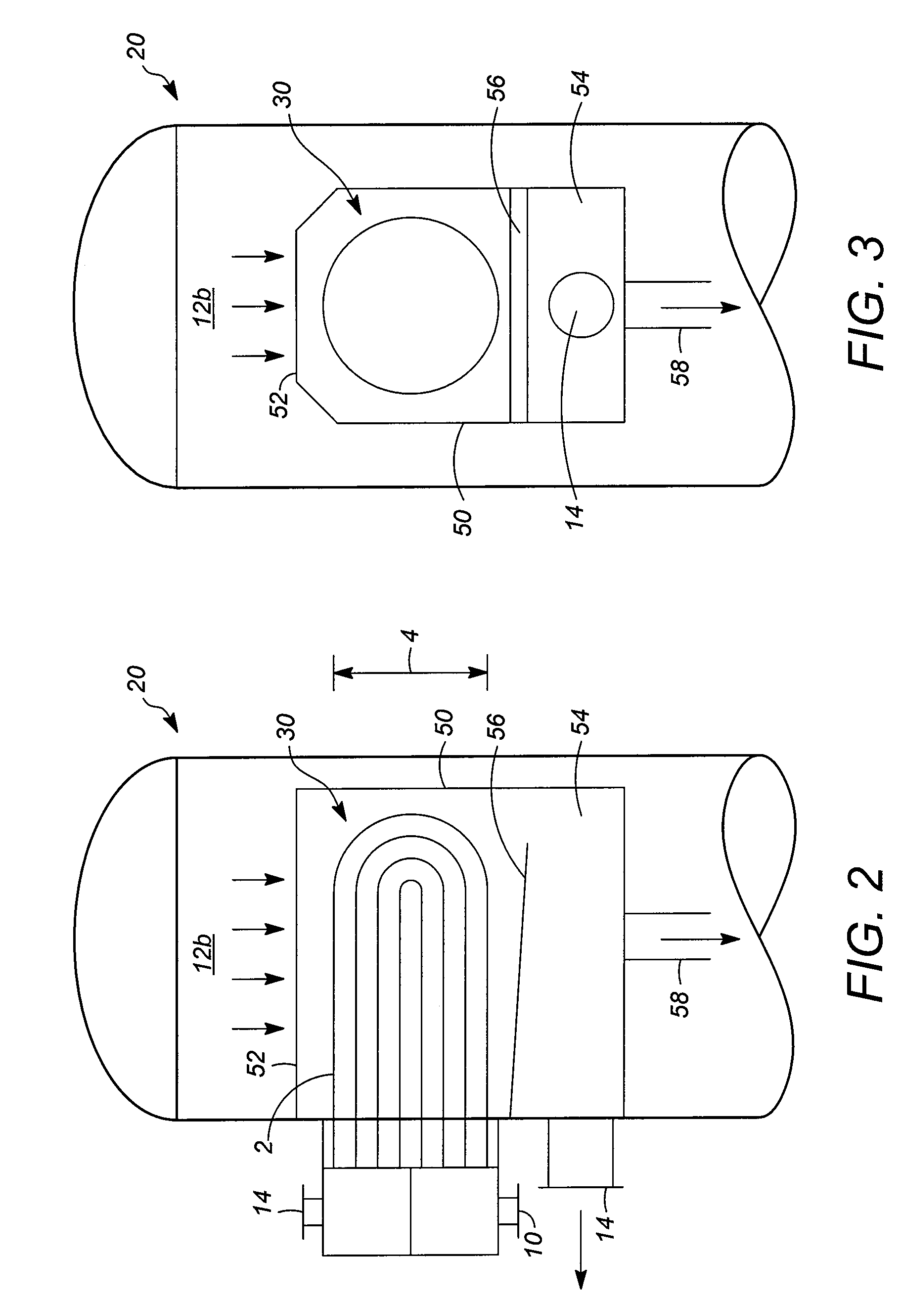 Re-direction of vapor flow across tubular condensers