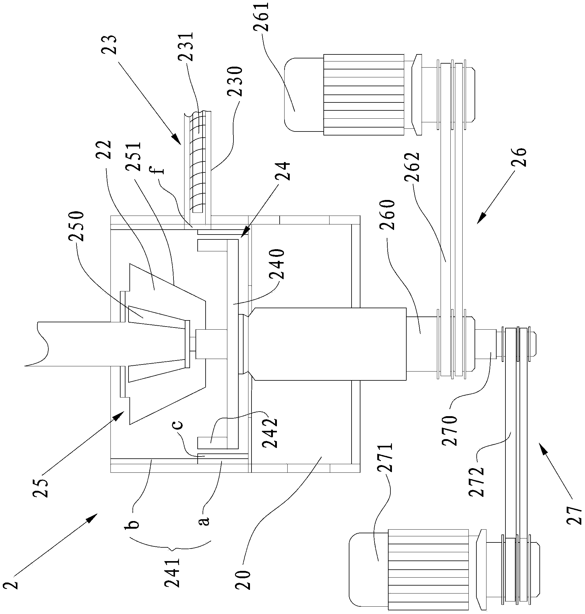 A production equipment for extracting cotton protein from cotton meal