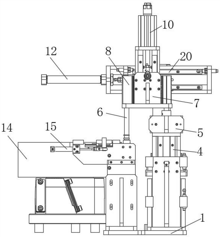 Loading auxiliary device for auto plastic part processing