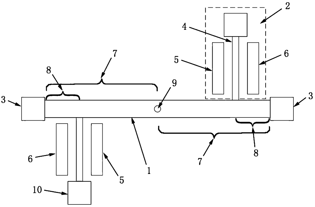 Novel frequency detection resonant magnetometer