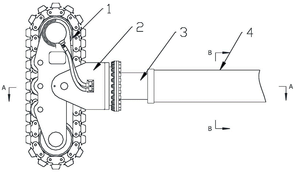 Paver advancing and supporting device