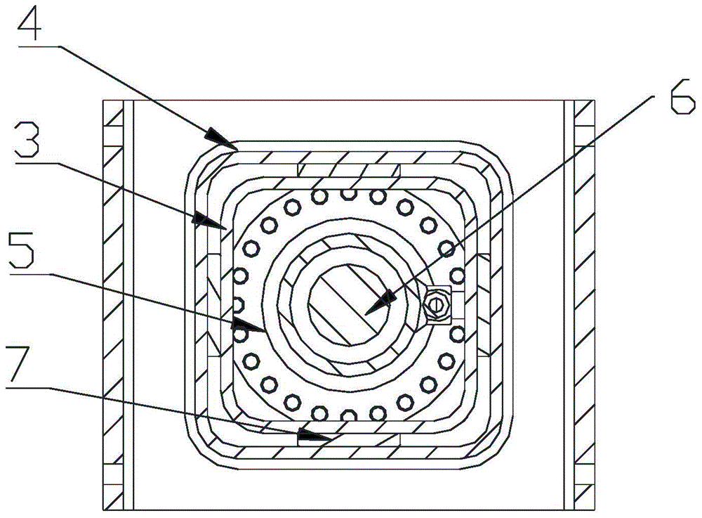 Paver advancing and supporting device