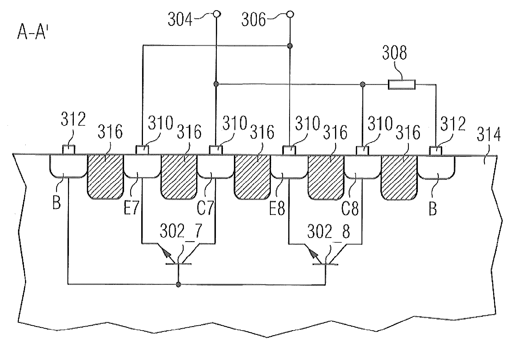 ESD Protection Structure, Integrated Circuit and Semiconductor Device