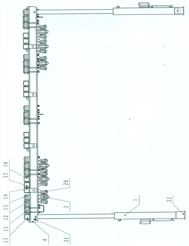 Telescopic tunneling immediate support device