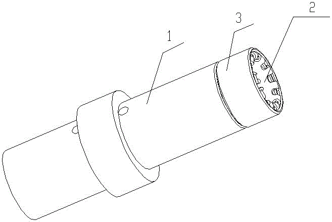 Electric connector female terminal and processing method thereof