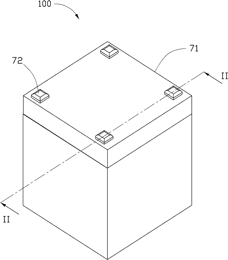 Glass processing device