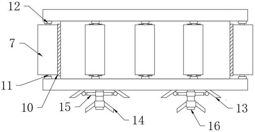 An inspection well tamping device for engineering