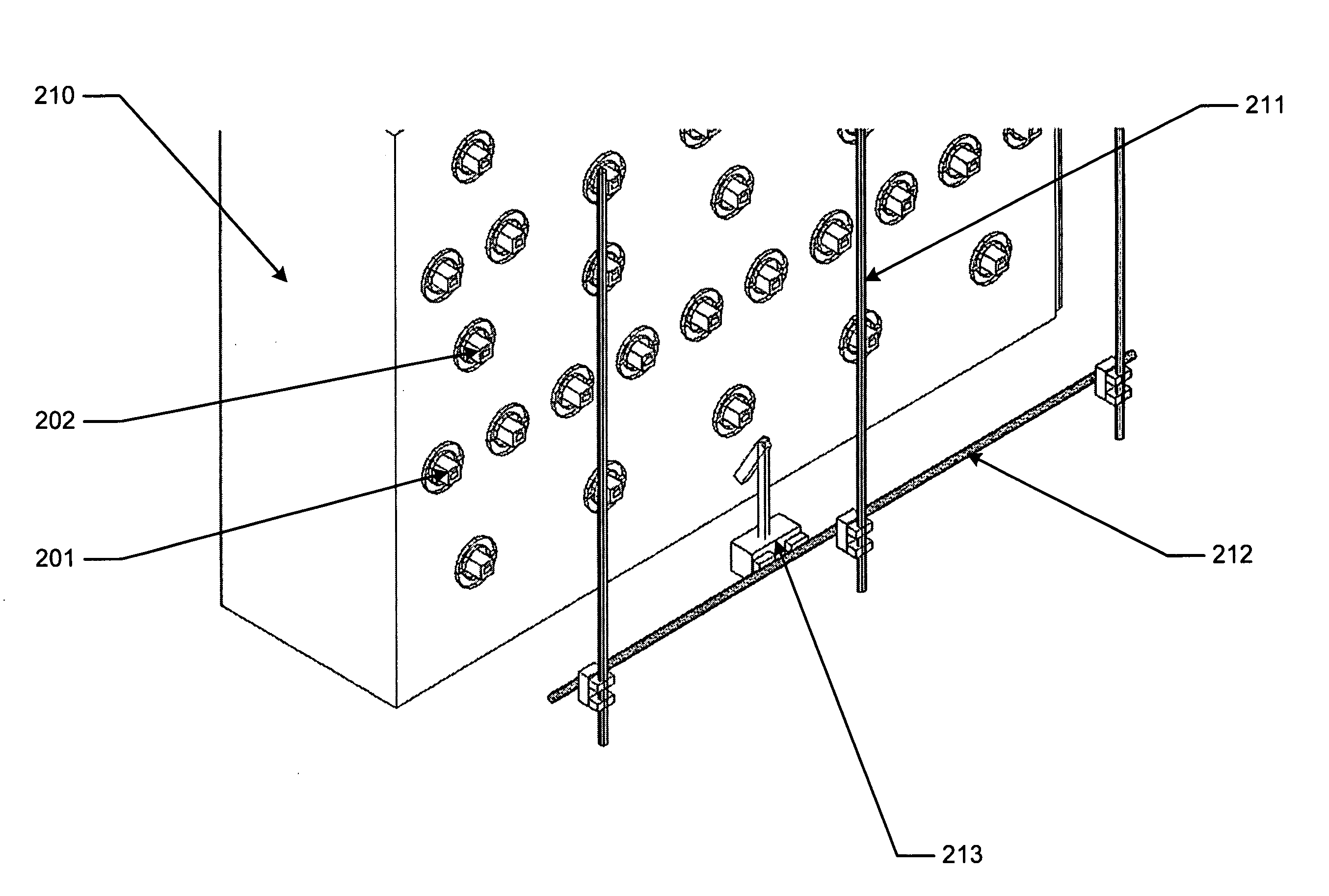 Methods and apparatus for vertically orienting substrate processing tools in a clean space