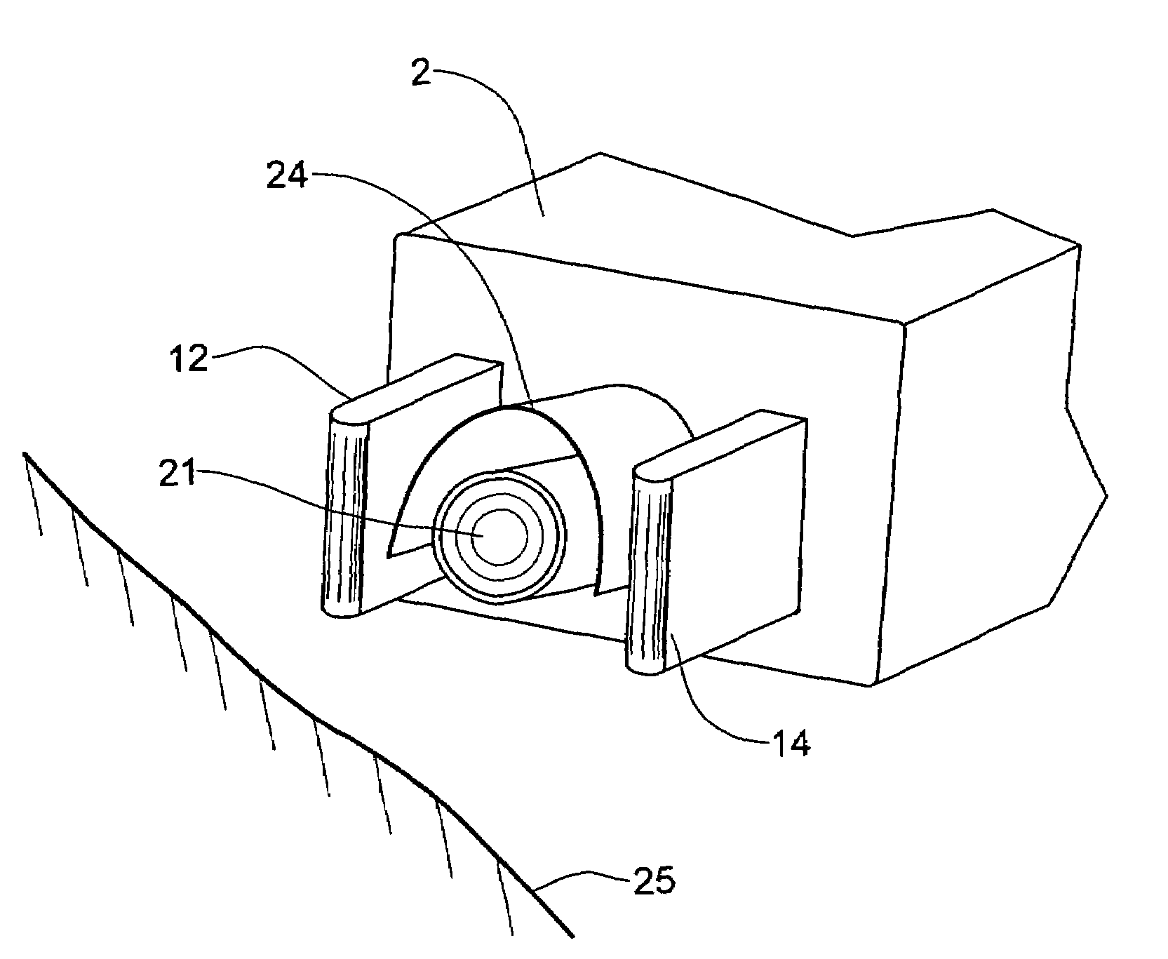 Device and method for treating skin