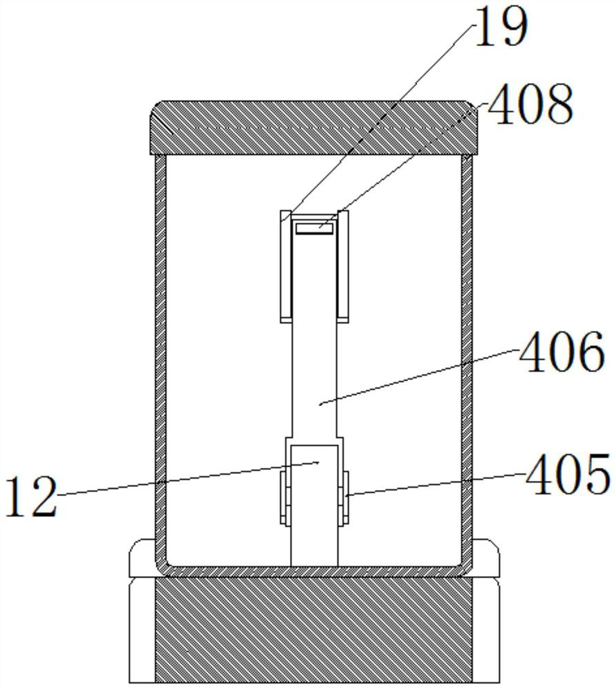 A flip-type buckle linkage automatic flush toilet