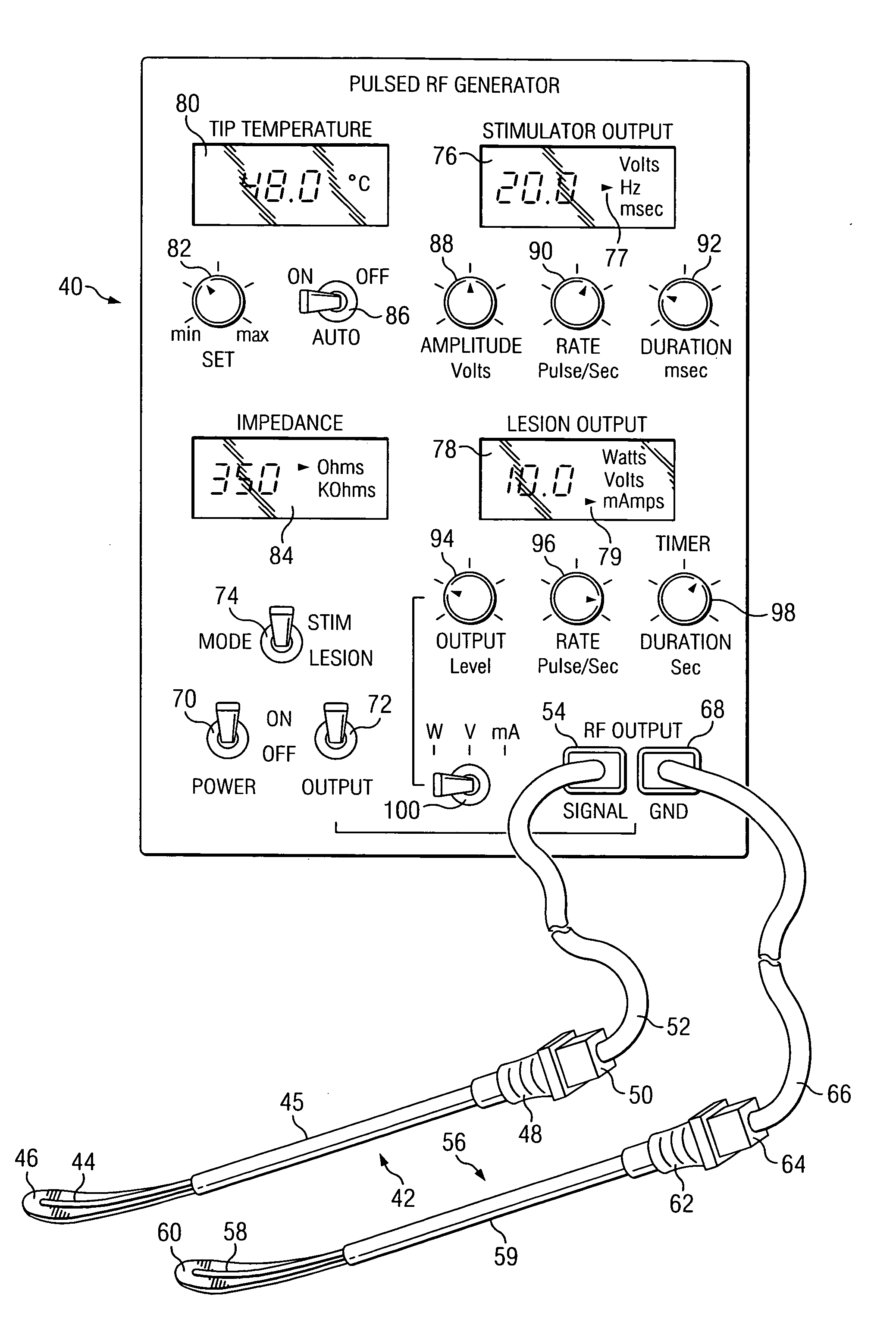 Method and apparatus for veterinary RF pain management