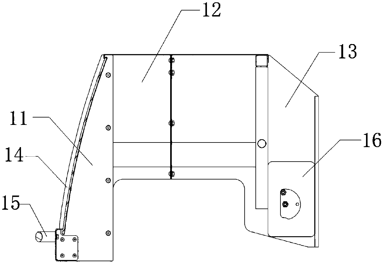 A single-head saw for processing aluminum profiles