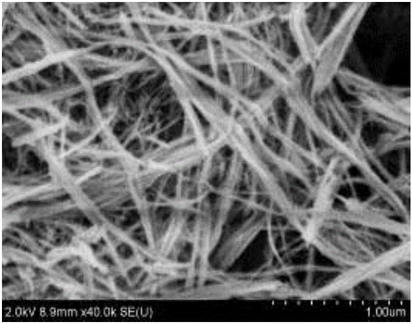 Preparation method of high temperature stable titanium dioxide nanotube powder