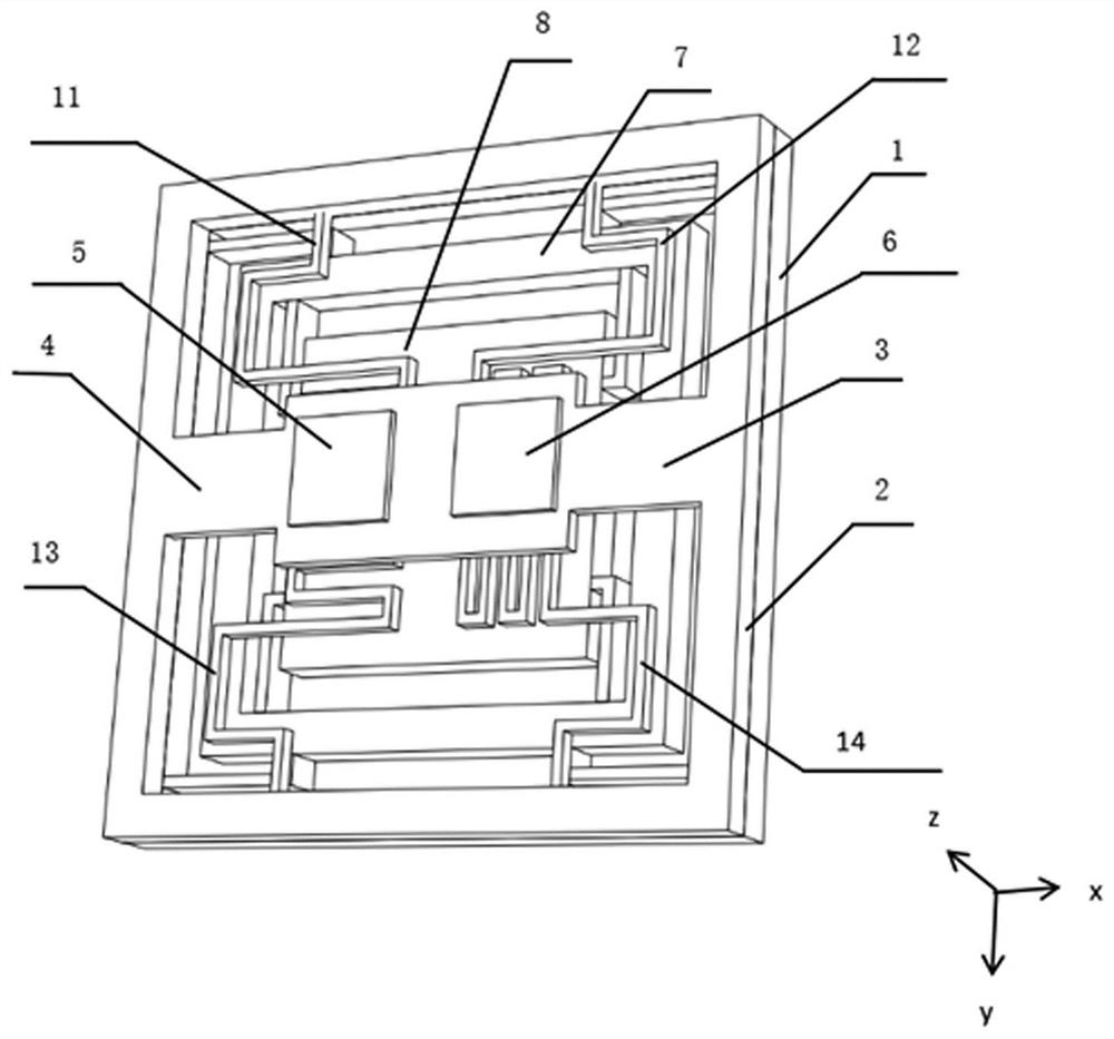 Multi-Bridge Tunneling Magneto-Resistive Dual-Axis Accelerometer