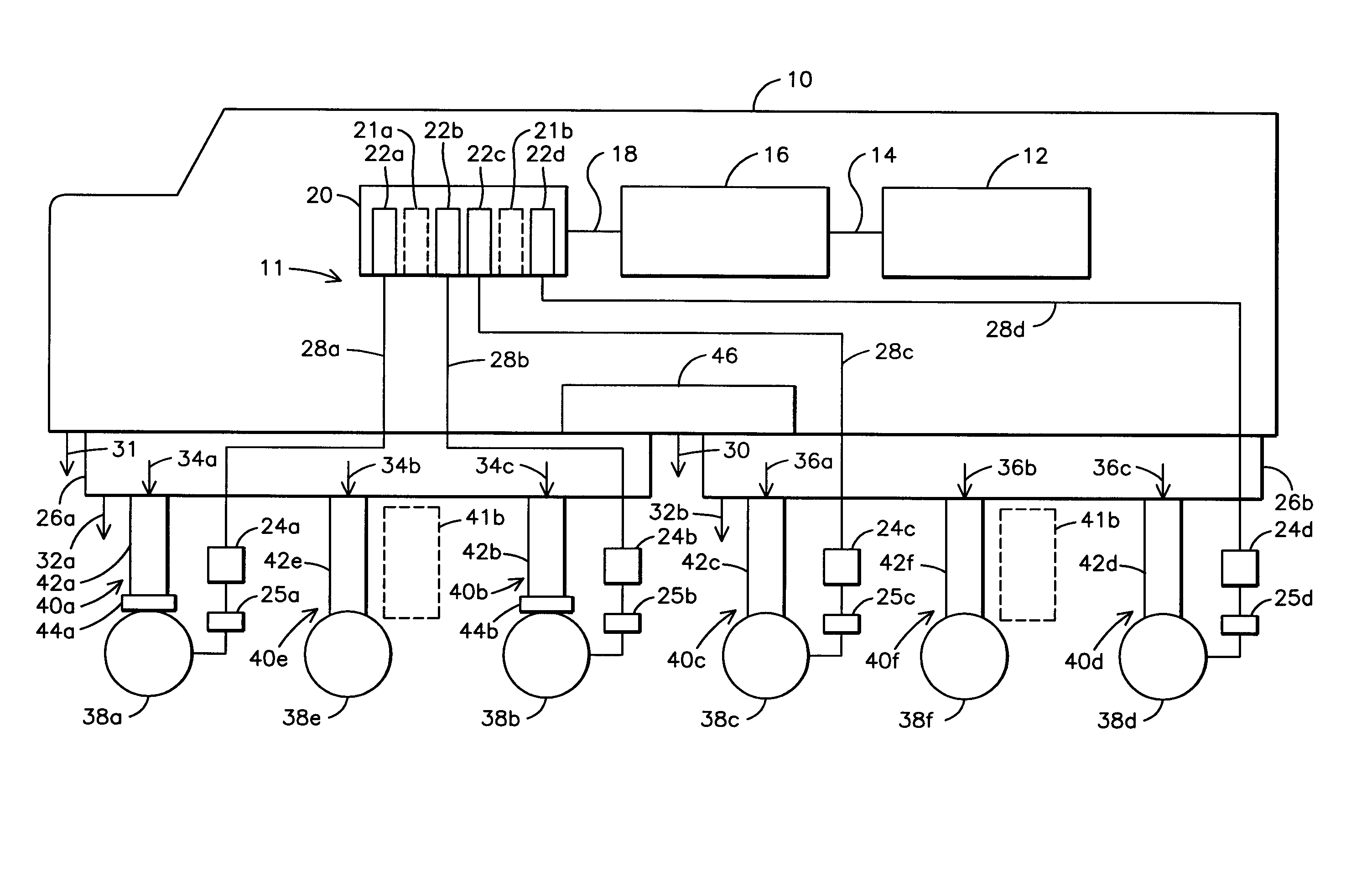 Locomotive Truck and Method for Distributing Weight Asymmetrically to Axles of the Truck