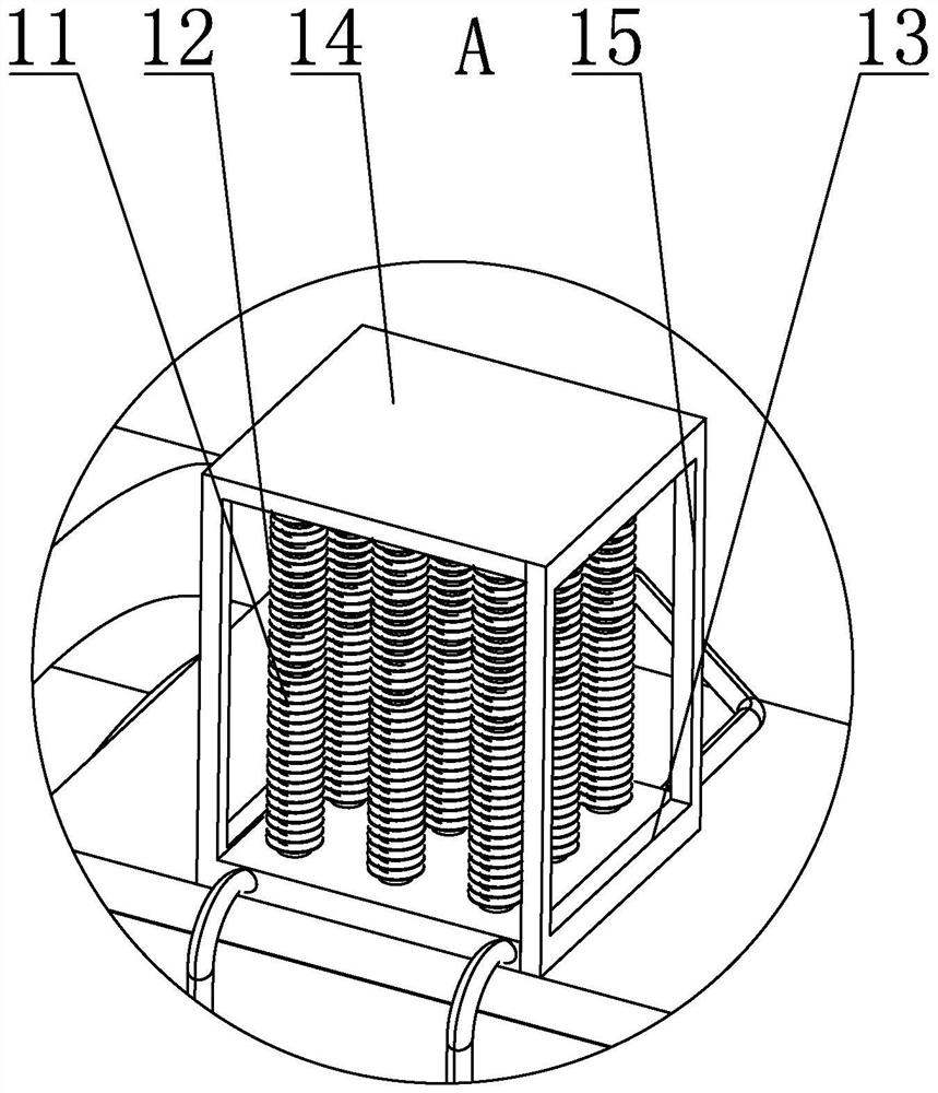 Offshore wind generating set cooling system adopting heat pipe for cooling