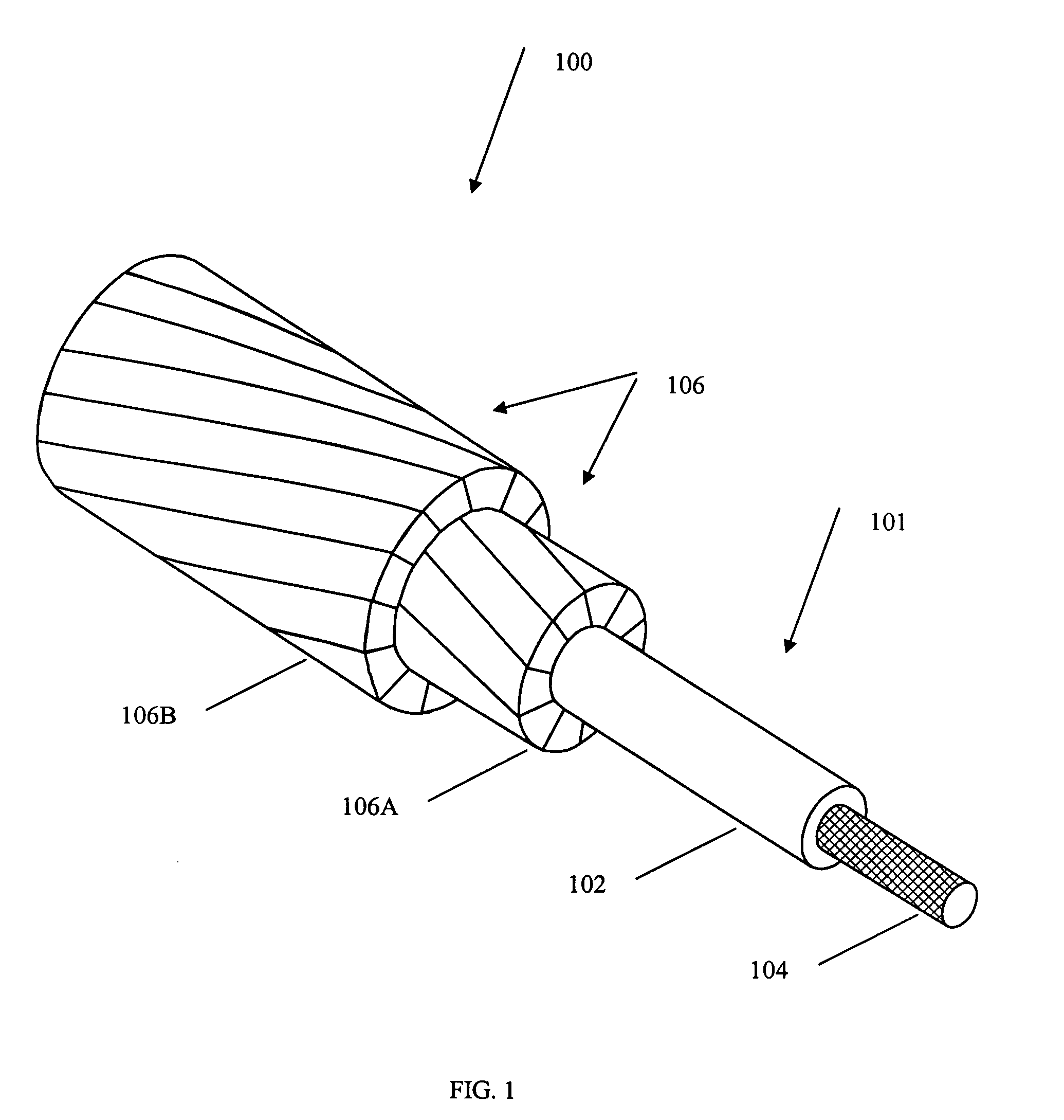 Collet-type splice and dead end use with an aluminum conductor composite core reinforced cable