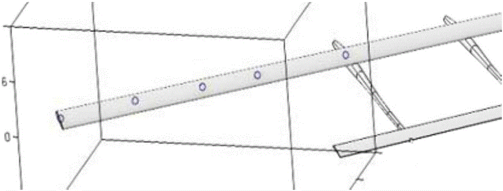 Aircraft aeroelasticity inertia sensor layout method
