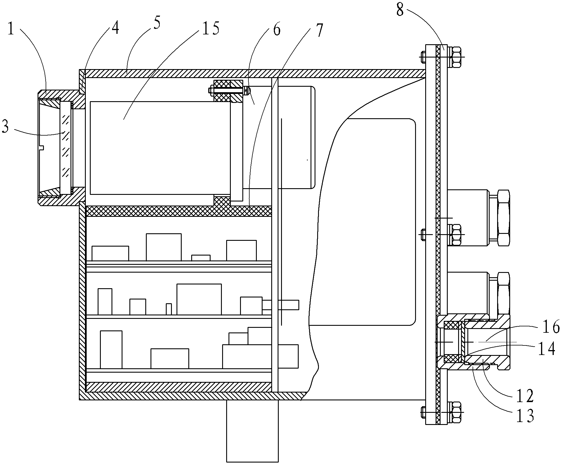 Infrared imaging device based on network