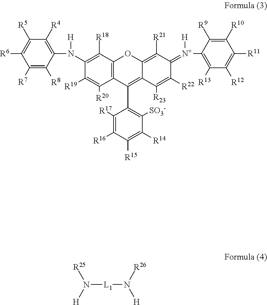 Compound having multimer structure of xanthene derivative, coloring composition, ink for inkjet recording, method of inkjet recording, color filter, and color toner
