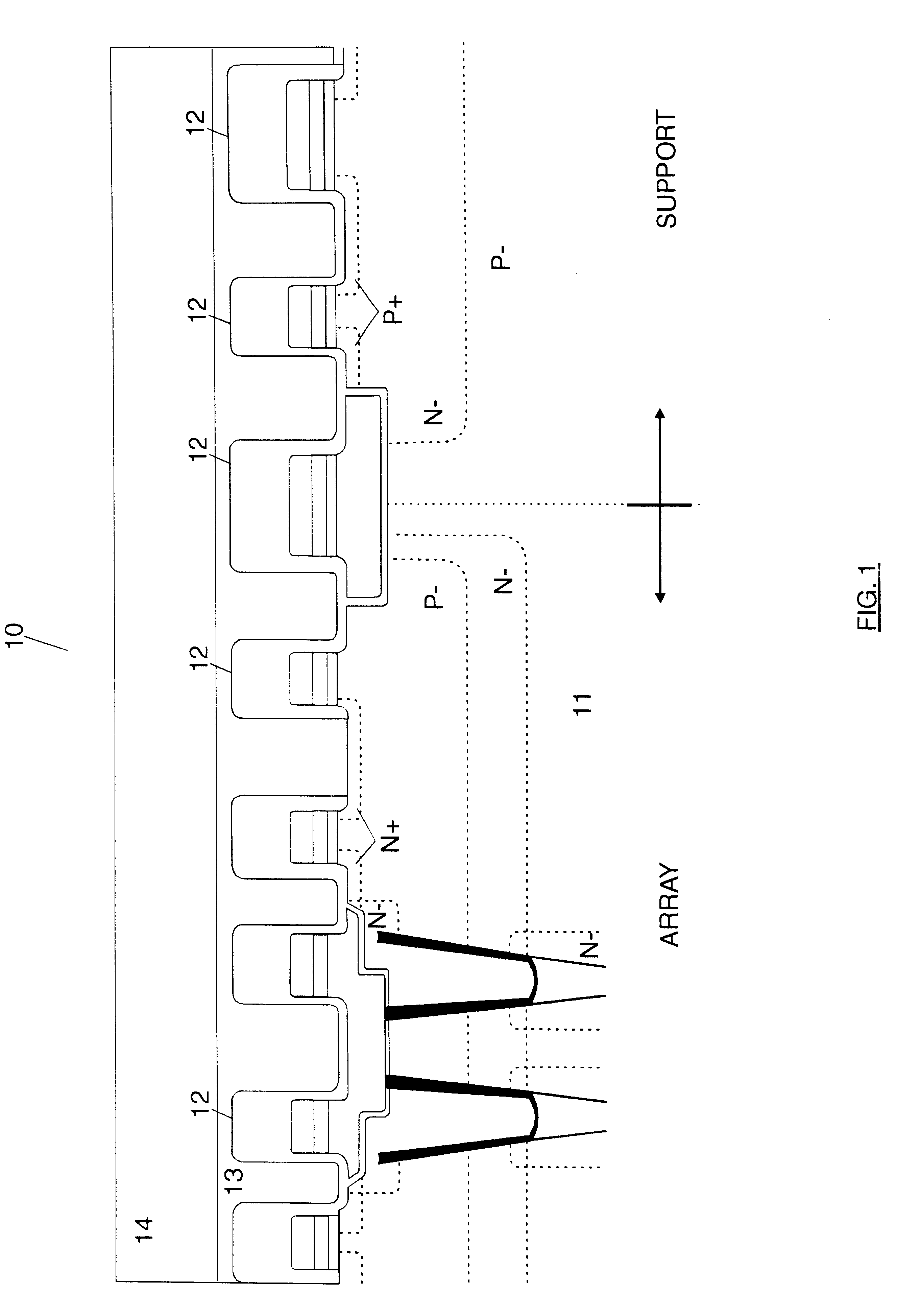 Method of forming metal lands at the M0 level with a non selective chemistry