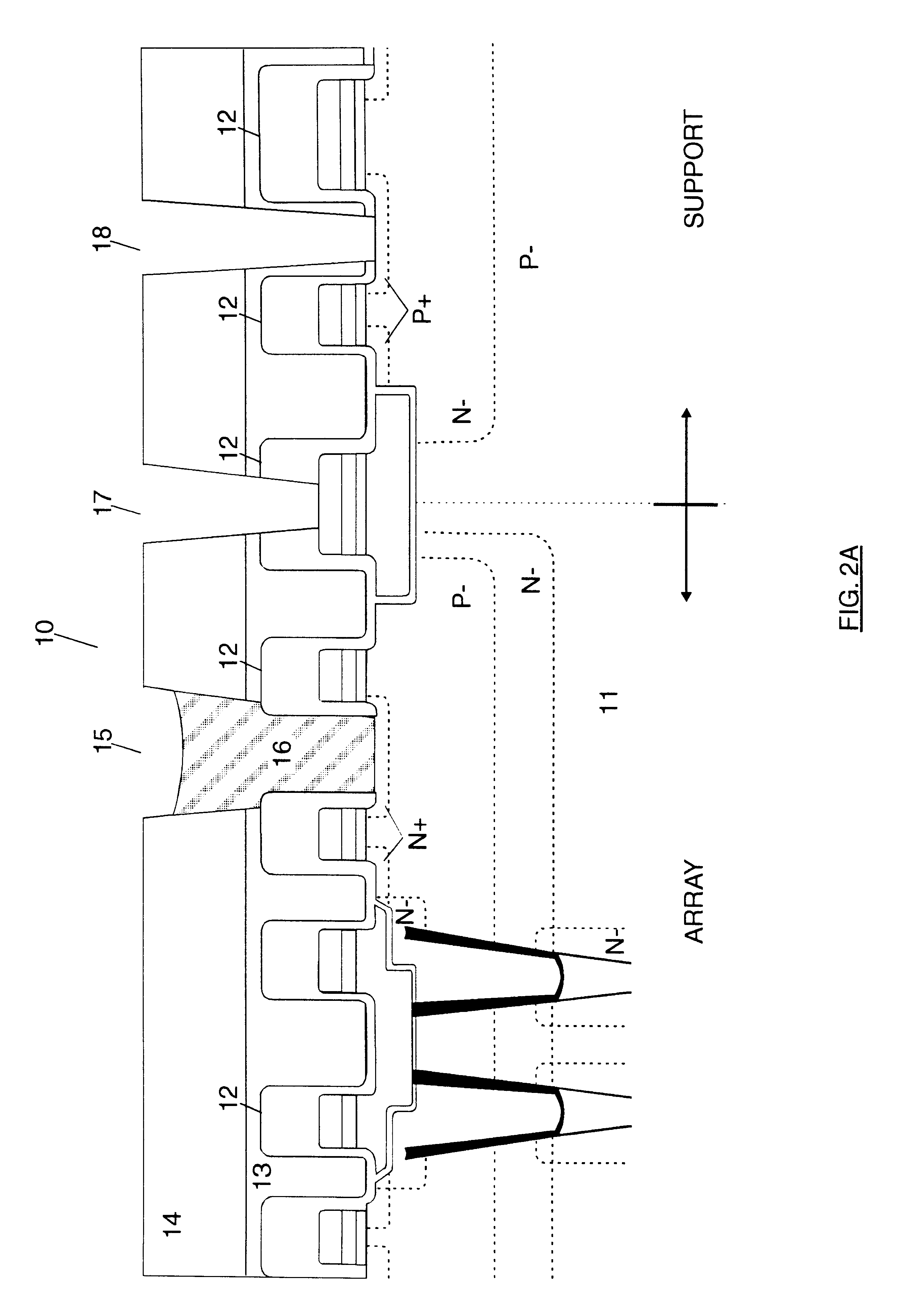 Method of forming metal lands at the M0 level with a non selective chemistry