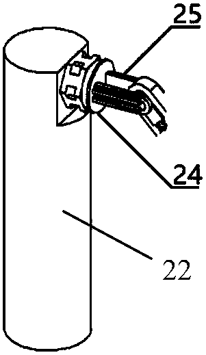 Electric car charging system and electric car parking charging method