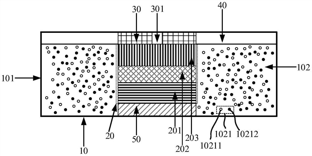 Light-emitting structure