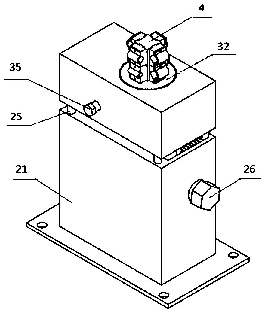 Supporting device for hydraulic pipeline vibration test of aero-engine