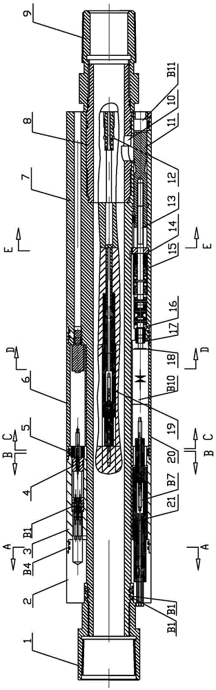 A Straight Valve Layered Dispenser with Special-shaped Liquid Inlet