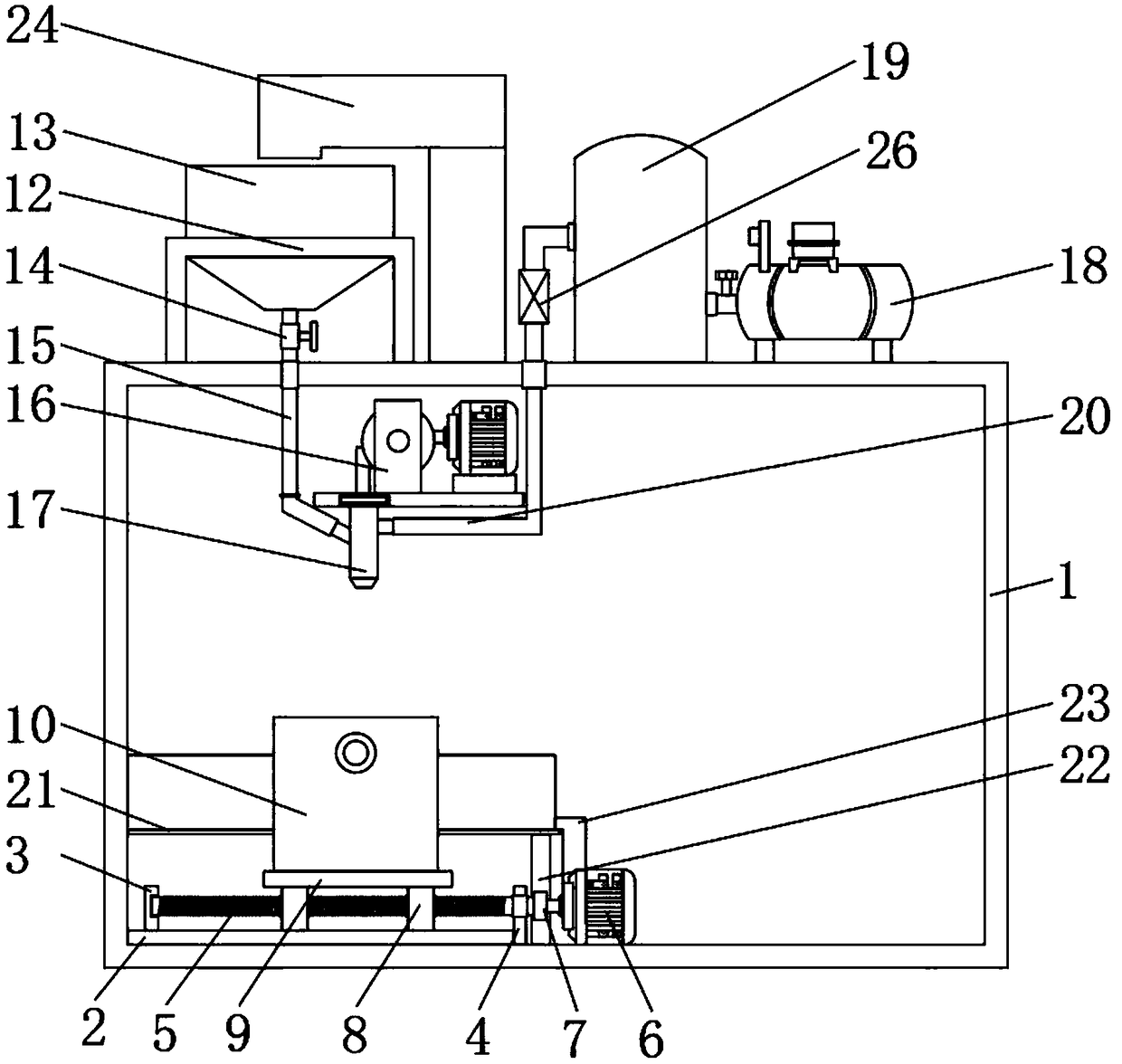 Rust removal device for automobile metal accessory