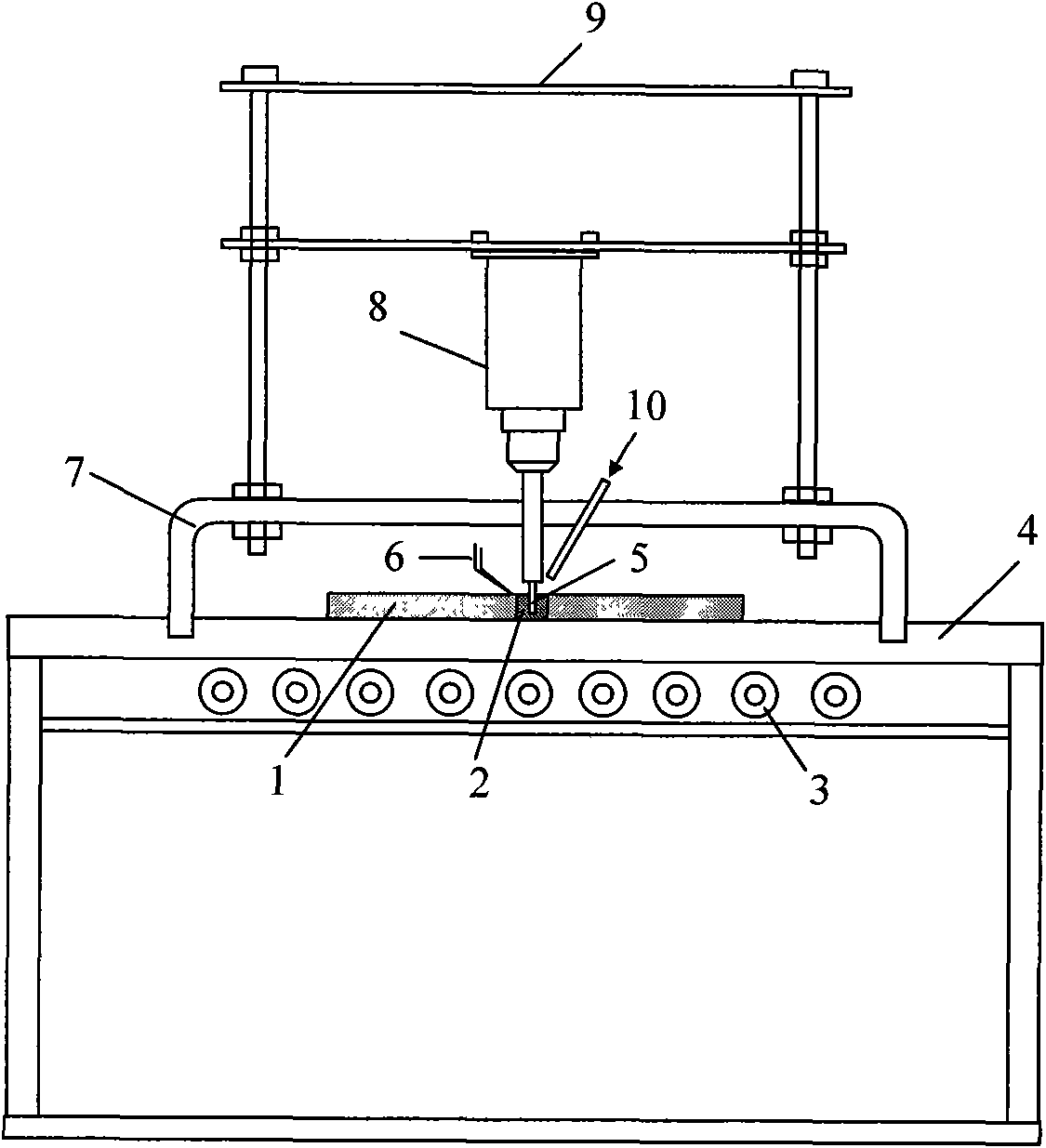 Non-vacuum semi-solid stirring brazing method for aluminum alloy and composite material thereof