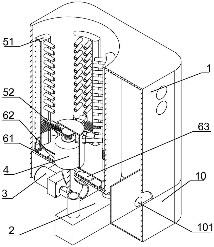 Pet foot washing device matched with pet medicament for use