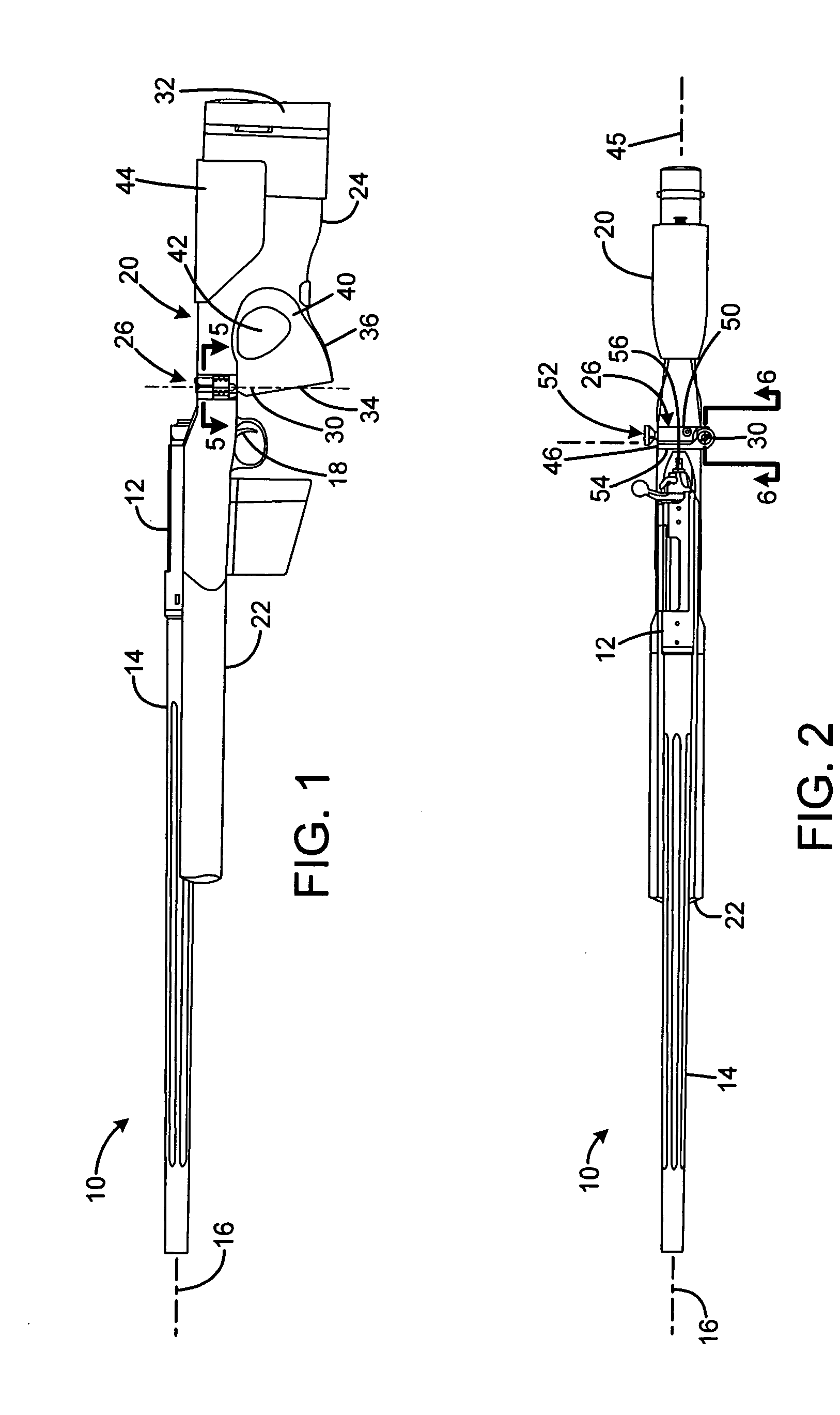 Folding rifle stock