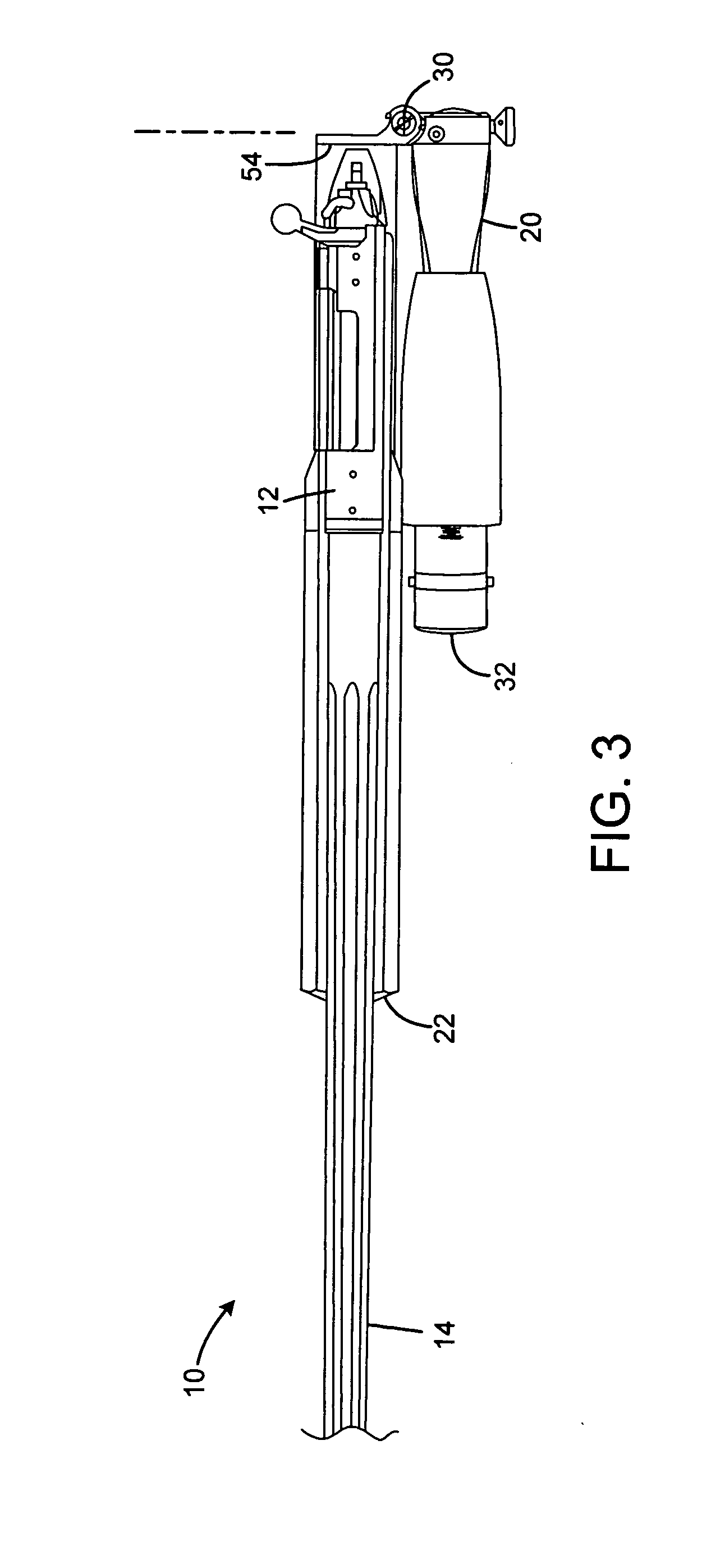 Folding rifle stock