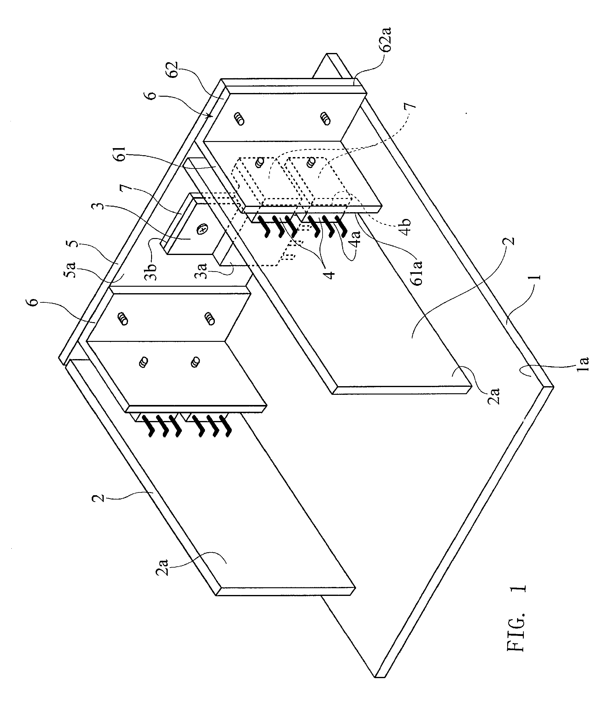 Semiconductor device including main substrate and sub substrates and fabrication method of the same