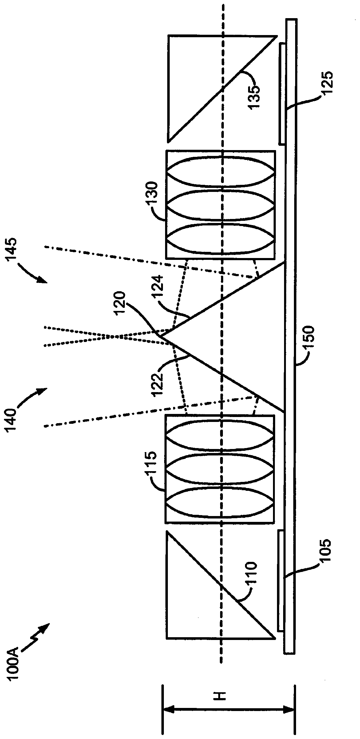 Folded Optical Array Camera Using Refracting Prisms