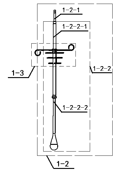 Novel hanging type infusion stand