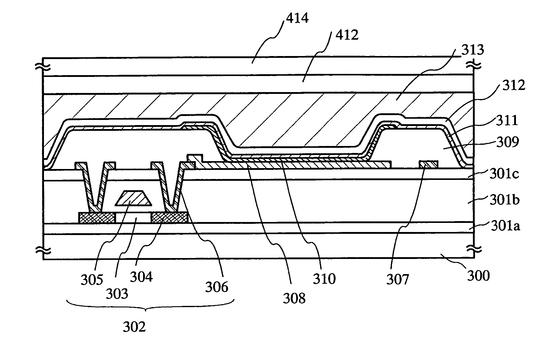 Light emitting device comprising film having hygroscopic property and transparency and manufacturing method thereof