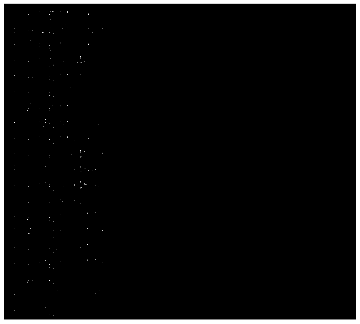 Method for extracting genome gene information in batches and translating, comparing and analyzing sequences