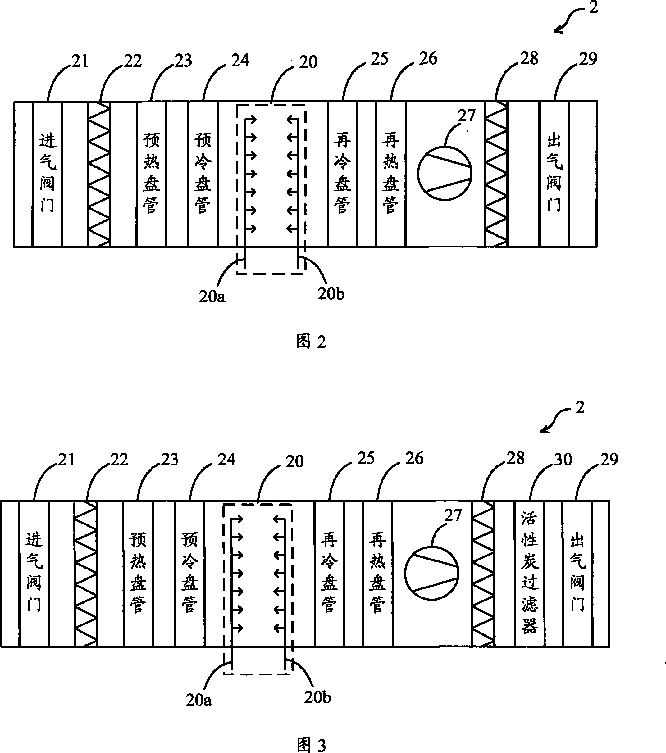 Air Conditioning Box for Removing Air Molecular Pollutants