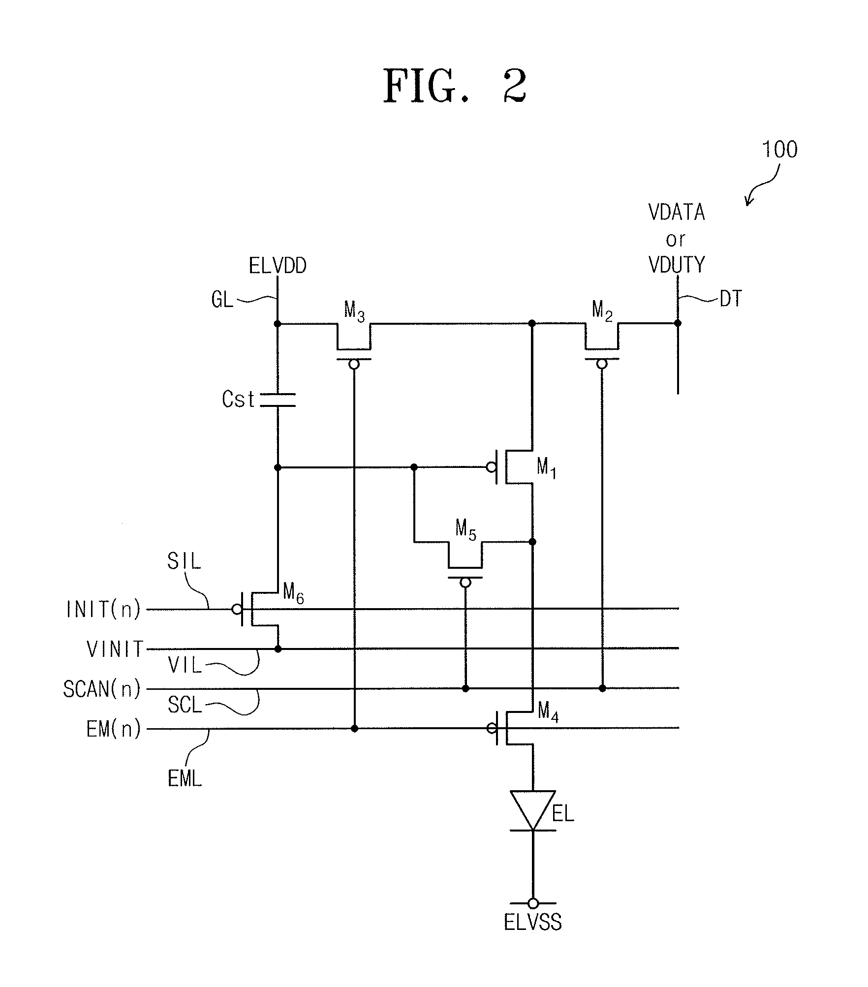 Electroluminescence display device and driving method thereof