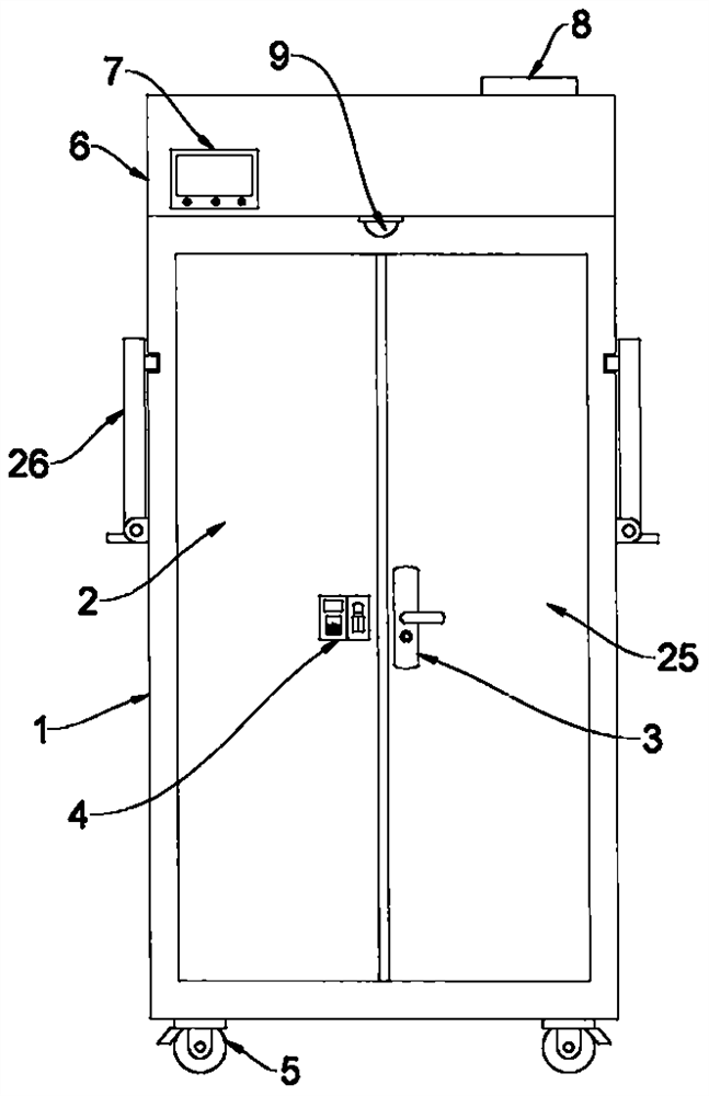 Intelligent dangerous goods cabinet