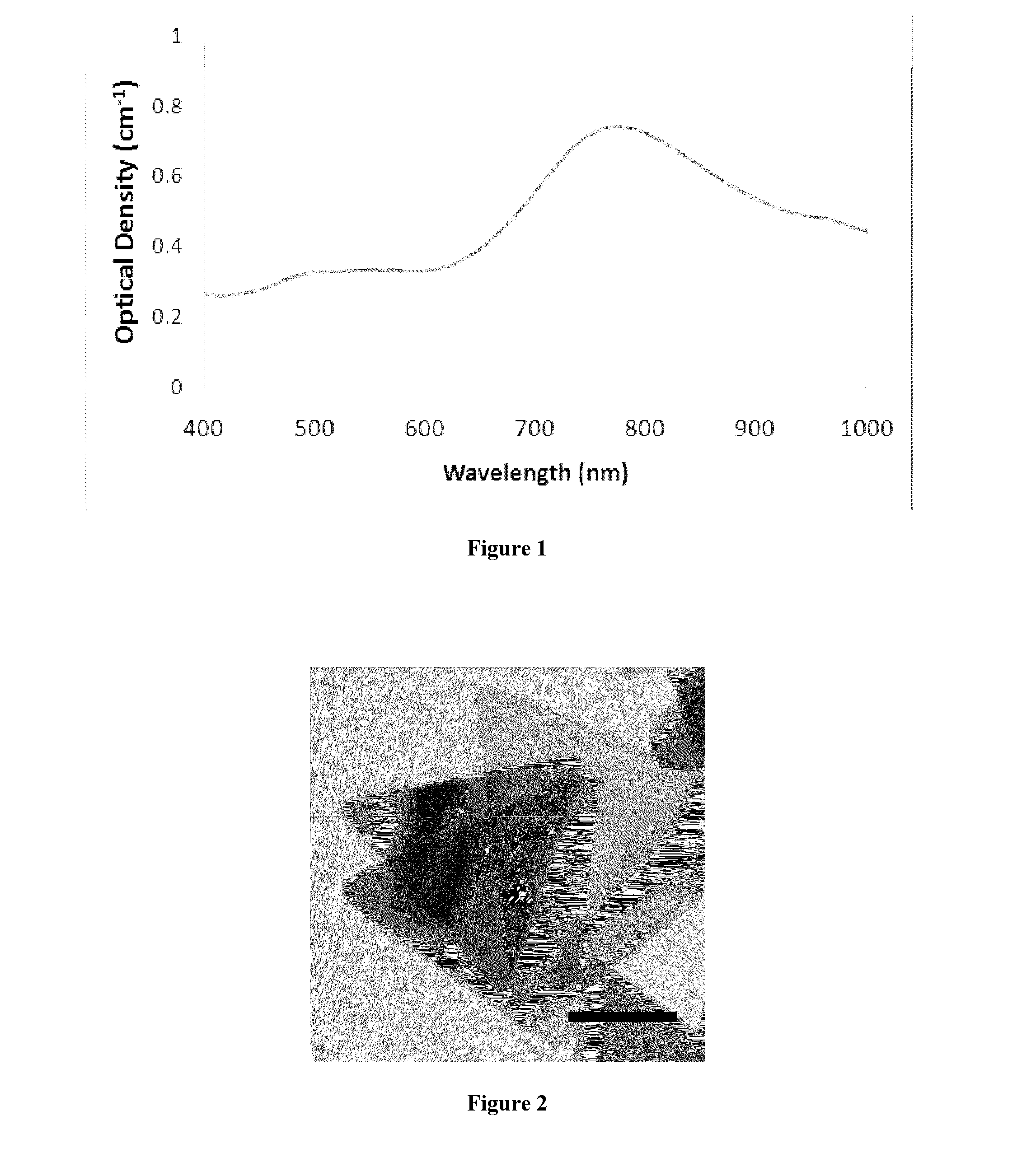 Silver nanoplate compositions and methods